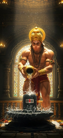 hanuman mountains temple background wallpapers