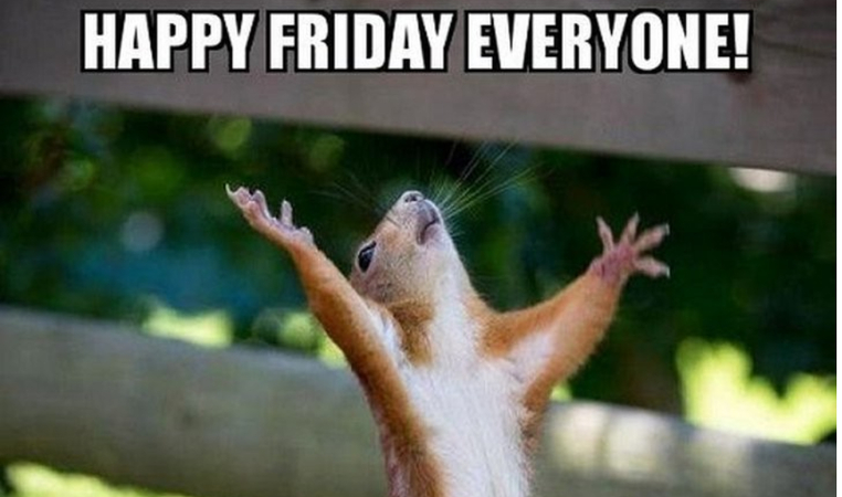 finally friday meme