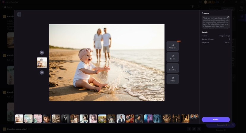 hitpaw fotorpea ai baby photo