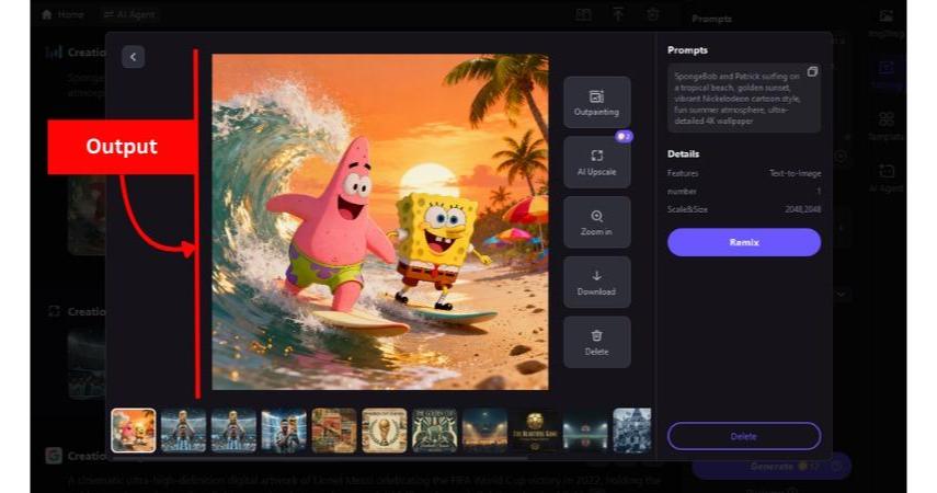 Hitpaw Fotorpea generate download step3