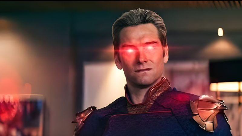 homelander laser eyes meme