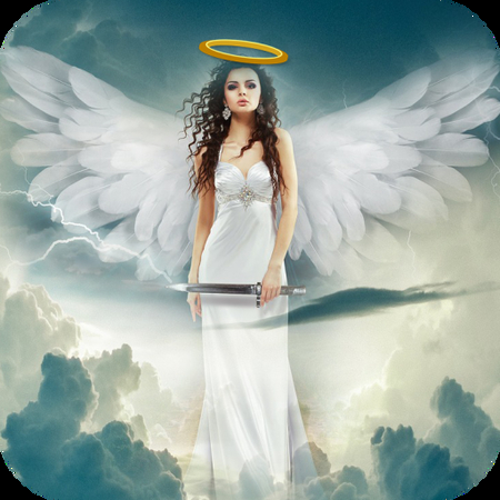 how to add angel wings to a photo