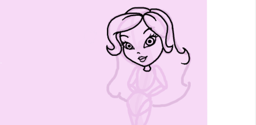how to draw a bratz doll