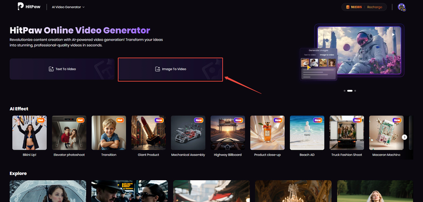 AI 강아지 트렌드 비디오 만들기