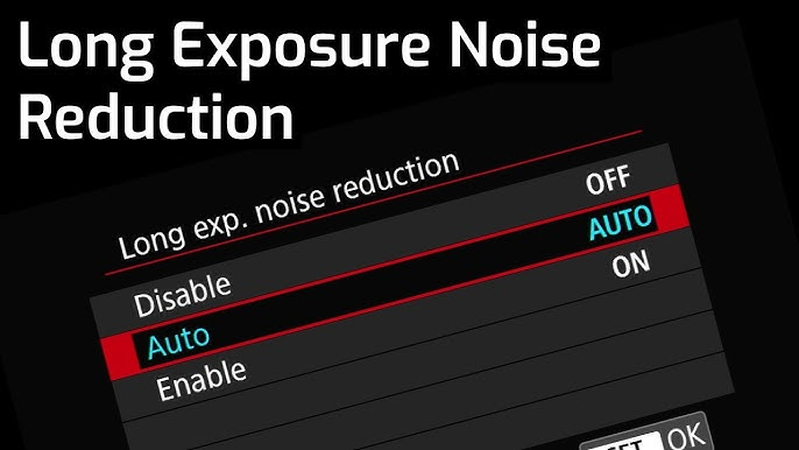 long exposure noise reduction way to use