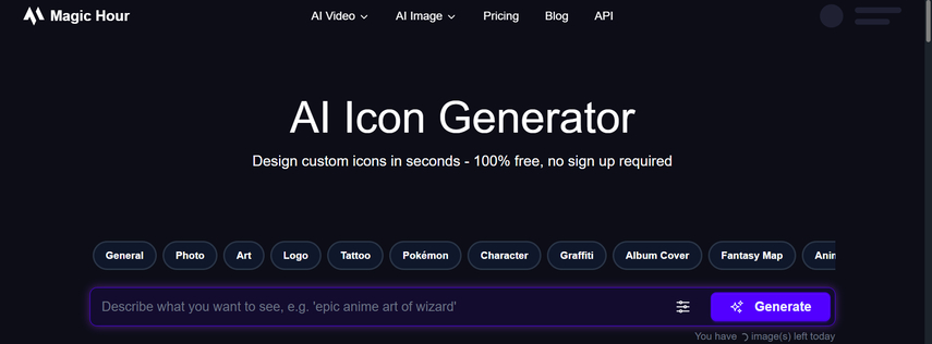 icon ai generator