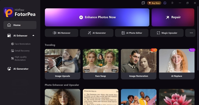 access ai photo editor fotorpea