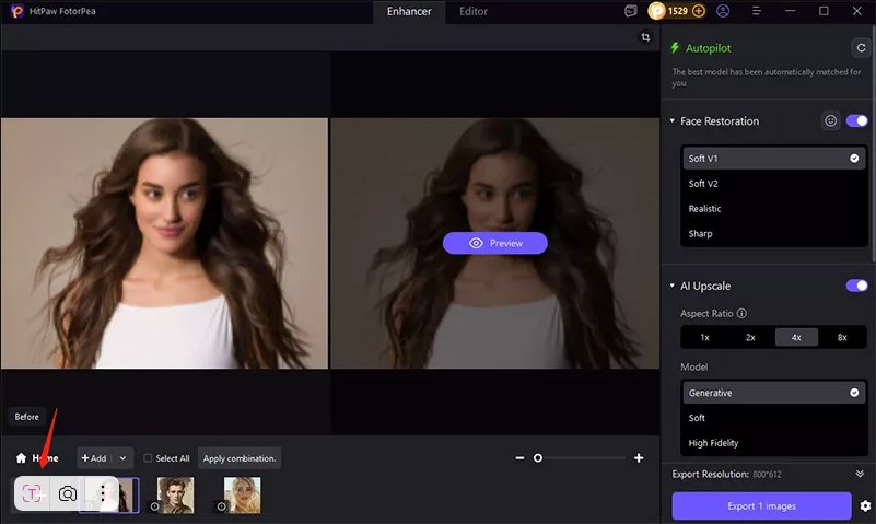 import images that need to be bulk edited