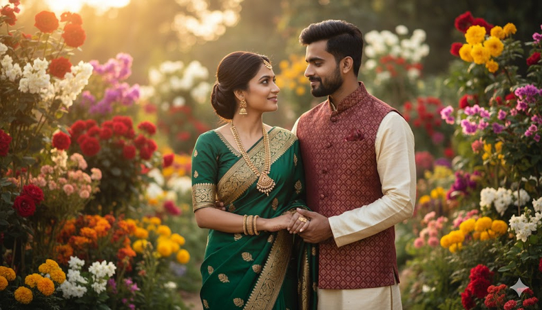 indian gemini ai prompt for wedding