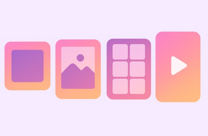 standard Instagram content sizes