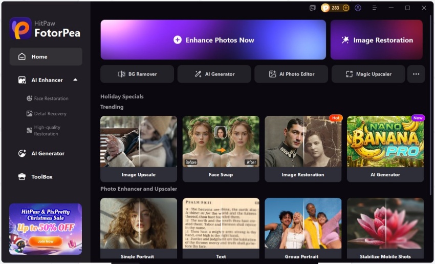intall hitpaw fotorpea for image generation