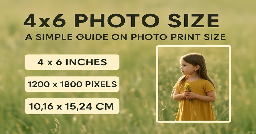 is 4x6 standard photo size