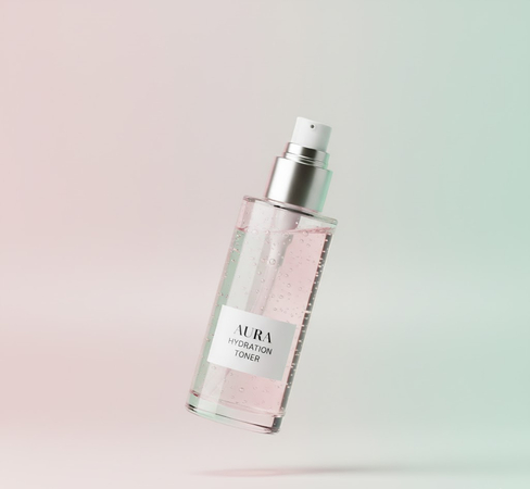 levitated product photo