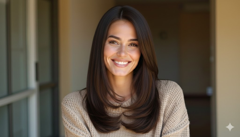 loose straight layers