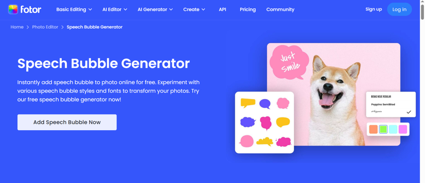 make a speech bubble