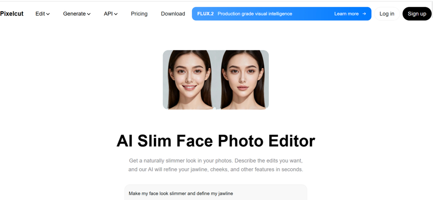 make face slimmer