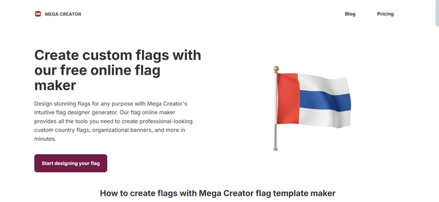 make my own flag