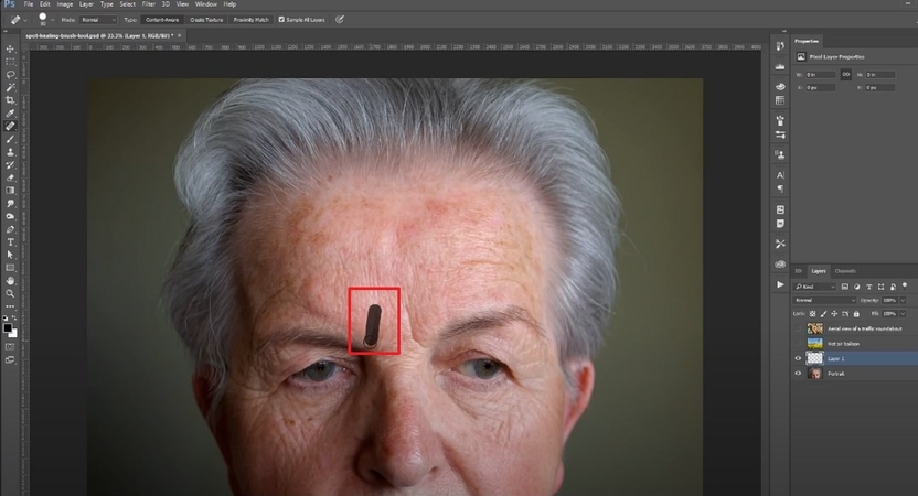 nullify wrinkles on face