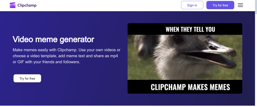 밈 비디오 생성기