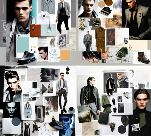 Midjourney mood board for sale