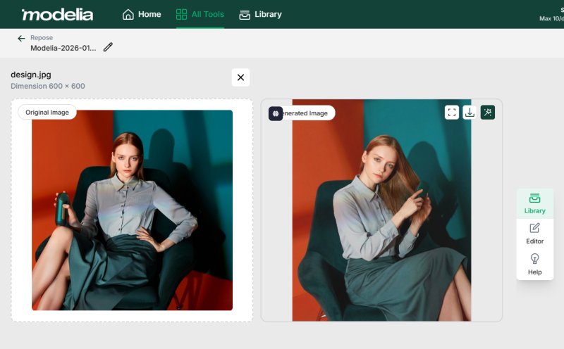 modelia ai best for x design alternative for outfit