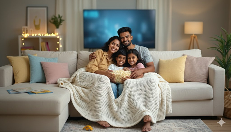 movie night with family