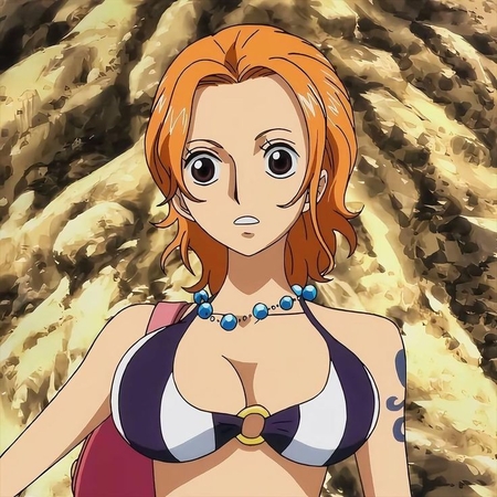nami character bikini image