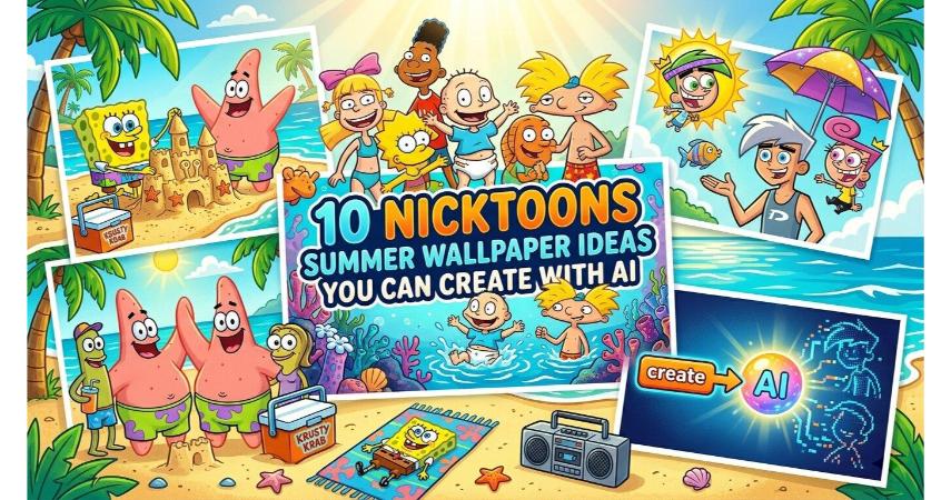 Nicktoons Sommer-Hintergrundbilder: Die besten Cartoon-Szenen 2026