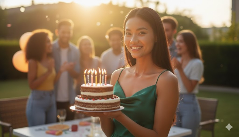 outdoor birthday prompt