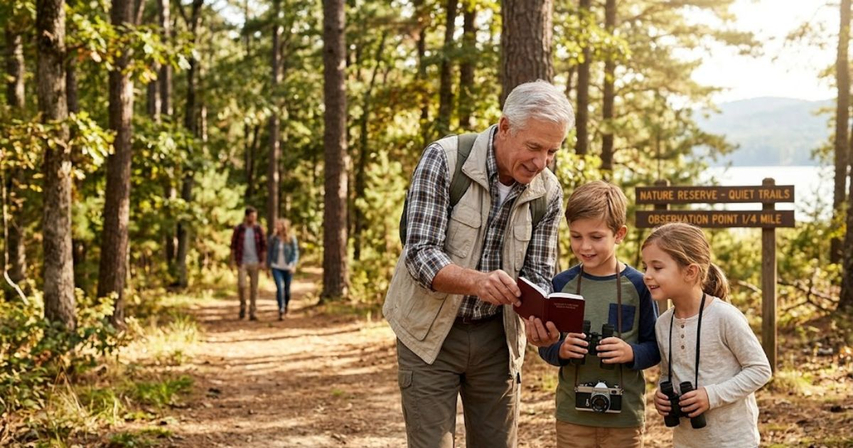 outdoor experience fathers day gifts for grandpa like picnic and fishing trip