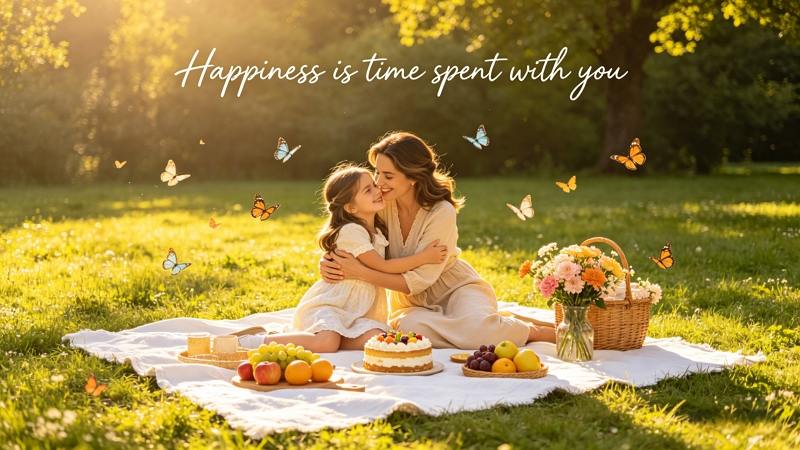 outdoor picnic scene