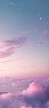 pastel clouds soft gradient skies wallpapers