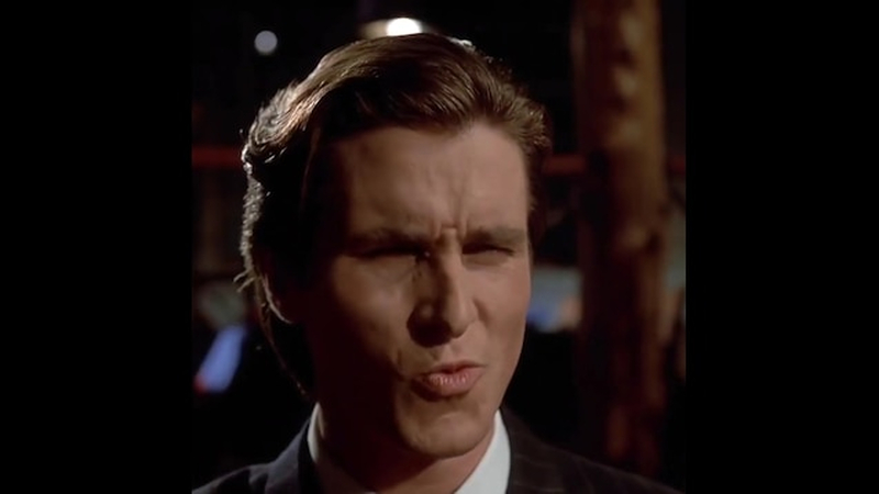 patrick bateman american psycho sigma male wallpaper with dark aesthetic