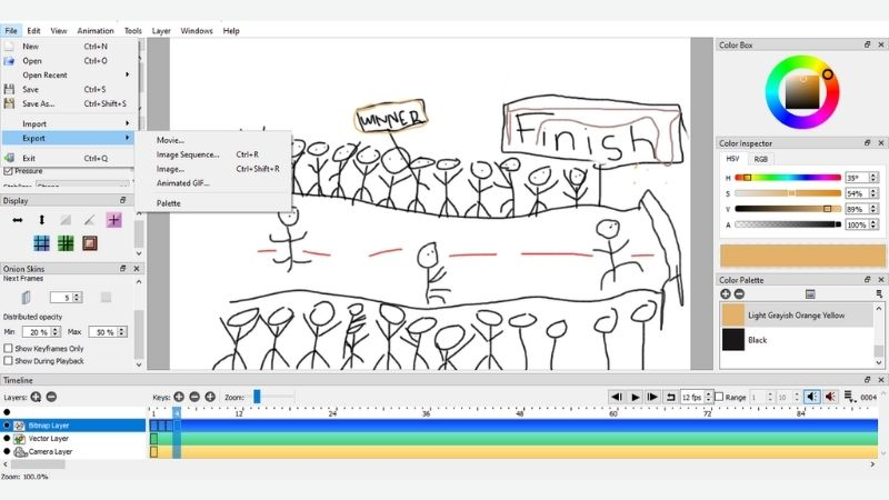 pencil2d animation software