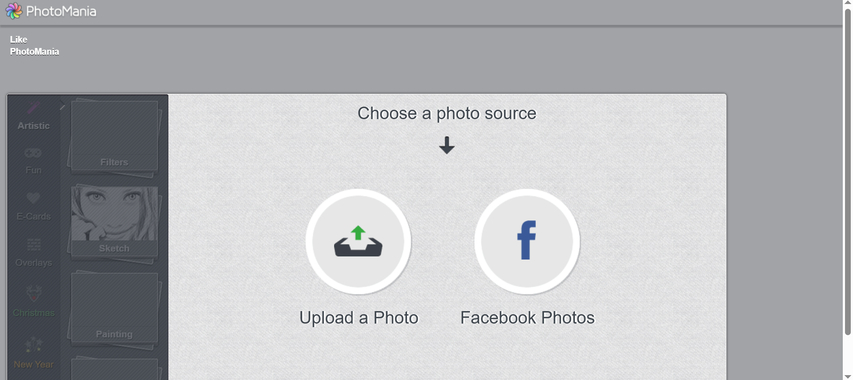 pop art photo filter