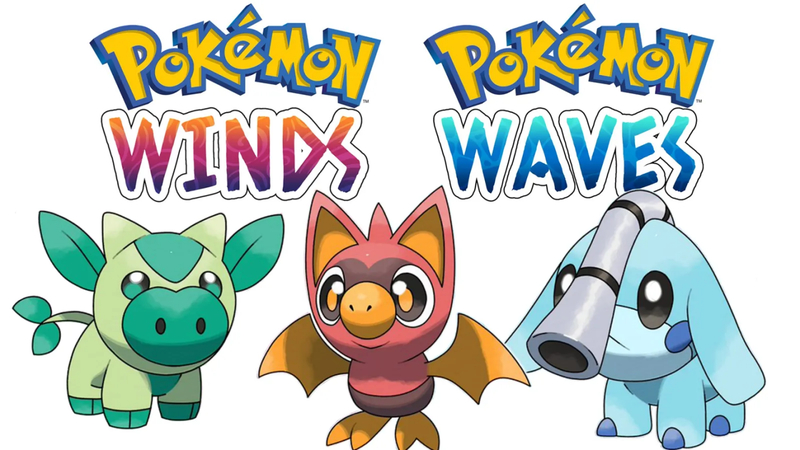 pokemon winds and waves