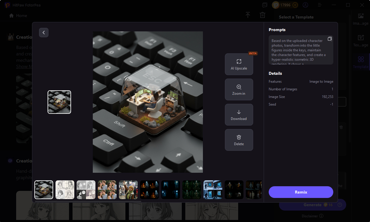 export image after seeing fotorpea
