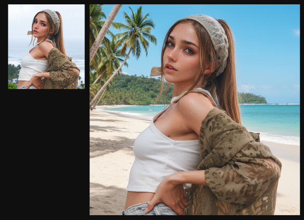 change photo background with ai prompt