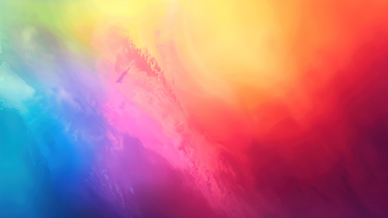 smooth rainbow gradient background with color blending