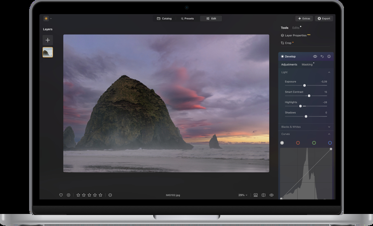 how to remove shine on face in photo