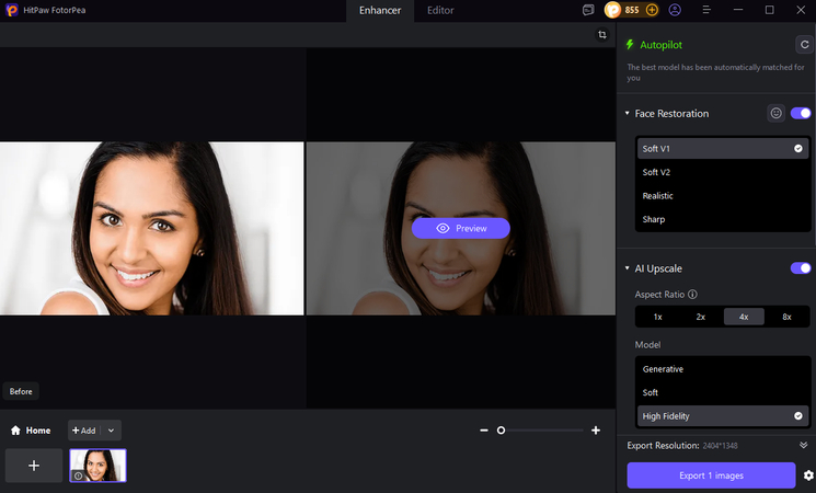 how to remove shine on face in photo
