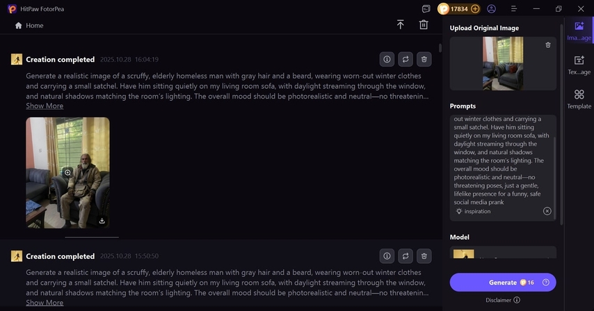 clique no botão de download para exportar