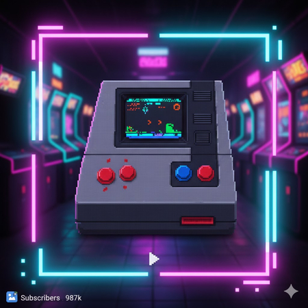 retro gaming thumbnail