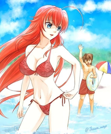 rias gremory in bikini
