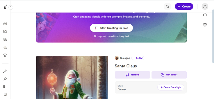 santa claus ai generator