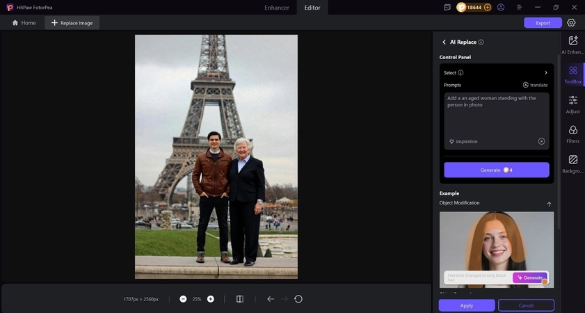 generate and save image from fotorpea