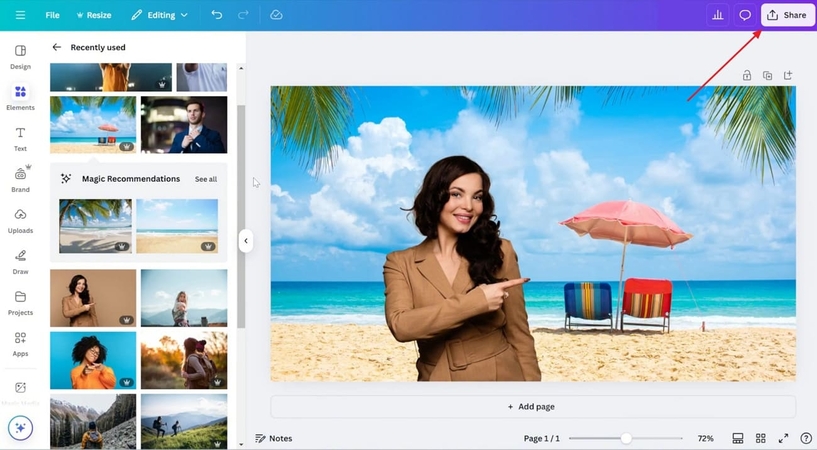 review final results and download
