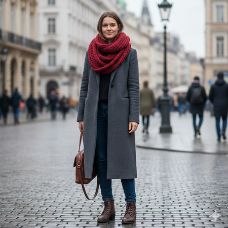 seasonal fashion full body image