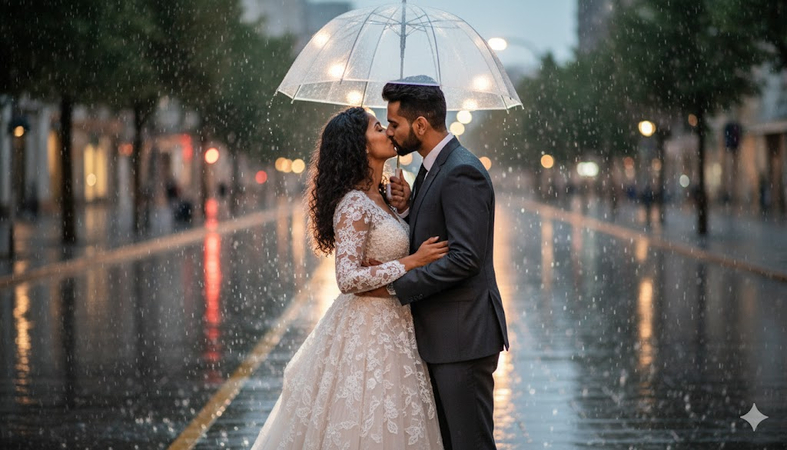 simple wedding gemini prompt