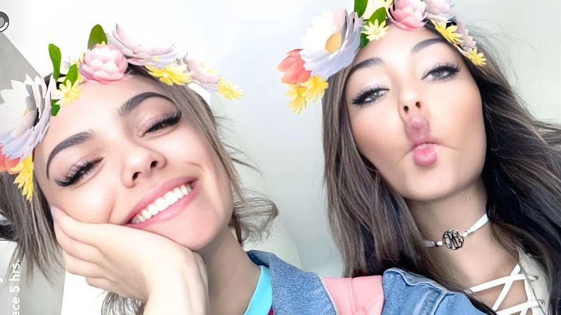 snapchat girl filter with face effect